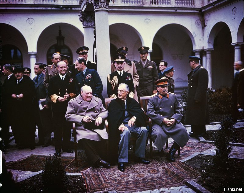 В этот день,75 лет назад,4 февраля 1945 года,началась Ялтинская конференция-в...