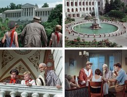 Остатки более развитой цивилизации.
Про "народные деньги" очень показательна сцена в доме отдыха в фильме "Старик Хоттабыч". Кстати, тот дом отдыха тоже заброшен.