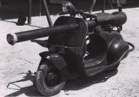 САУ Vespa 150 T.A.P: Безрассудство и отвага