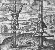 Еще такие виды распятий были. Изобретательный народ в древности был