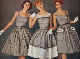 Никогда мода не сможет быть выше 50-х годов...