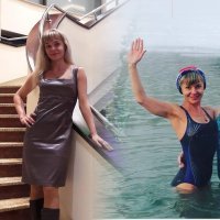 Вот, как заказывали)) Голая в шапке в мороз, а раз учительница, то скорее всего и умная.