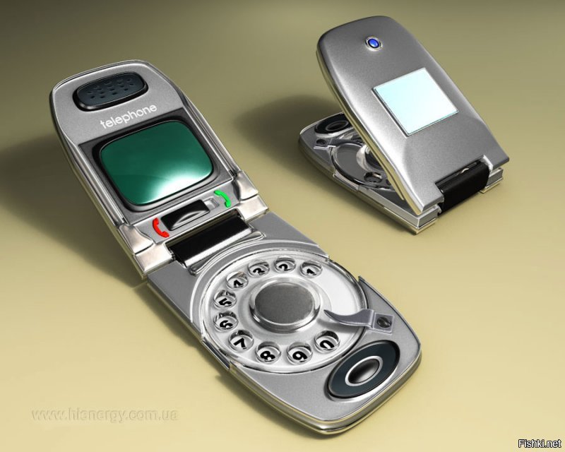 Ностальгический мобильный телефон: дисковый смартфон