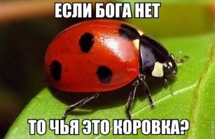 Шах и мат атеисты ))