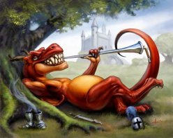 Кодекс...бла-бла-бла. Все гораздо прозаичнее. Вот почему ведьмак не убивает драконов:)))