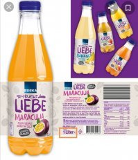 Эм, да в любом магазине полно беззалоговых напитков, тара от которых выбрасывает я в гельбезак.
Если увеличить, то там написано пфандфрай.