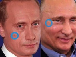 Да нет у Путина двойников. Просто у него родинки, по морде лица, как блохи скачут.  :)