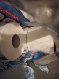 Давно ли? Ни одной фирмы не встречала с упаковкой в упаковке. Нафига? Каков сокральный смысл сего действа? 
Тем более это не принципиально. Вопрос не стоял "сколько рулонов хранить в туалете" вопрос был "зачем люди хранят бумагу в других помещениях"