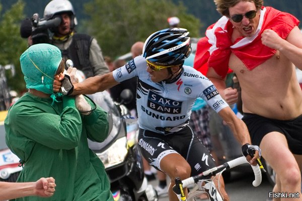 Экстравагантные поклонники Tour de France