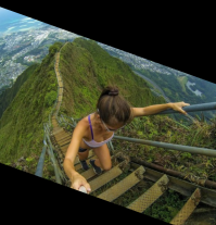 Как говорится, почувствуйте разницу, уже не так эпично?) Эх, инстграмщики, такие инстаграмщики (не к автору, если что)
(это я еще не полностью ее довернул)