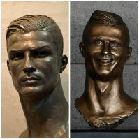 Не факт что он выглядел 100% так. Тут от скульптора всё зависит