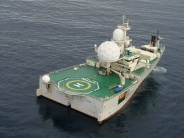 А вот и прототип этих кораблей, угадайте что за корабль и для чего он служит?