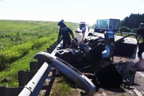 Авария дня. Смертельный сон за рулем в Удмуртии