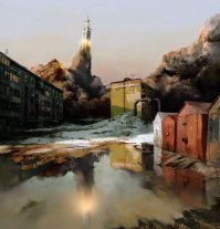 Сейчас на космическую тематику другие картины в тренде