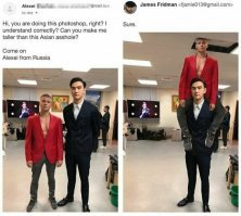 "Исправь мое фото, Джеймс!": 30 свежих переделок от главного фотошоп-тролля современности