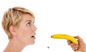 Приложи нос к тому месту, где стоит крестик и ты увидишь...