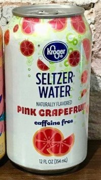 Ну как, смущает ?) Обычный seltzer (ака газированная вода) c ароматизатором.