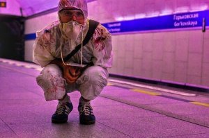 Этот, похоже, в боях за гречку пострадал: