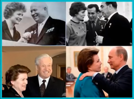 какова бля.дь она мирового масштаба, просто полетела в космос,не она так кто нибудь другой был бы.она вылиза уже всем лидерам