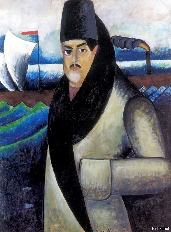 Художник Илья Машков был крайне эксцентричной личностью. А его живописное наследие   явление во многом парадоксальное.
"Автопортрет", 1911