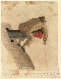 Не ловили моряки рыбу... 
Картинки 1775 года, если что: