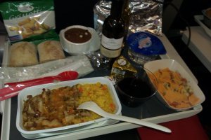 году этак в 13-м в Мексику AirFrance летел, тогда два раза полноценно кормили и ещё перекус