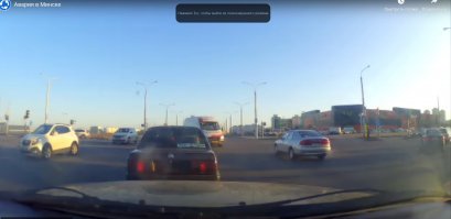 Авария дня. В Минске Lada перевернулась на крышу