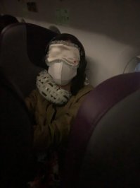 вот с такой летел из Гонконга, но это было в начале январе))