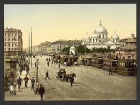На месте этого храма теперь вестибюль метро "Площадь Восстания". А красиво было все-таки.