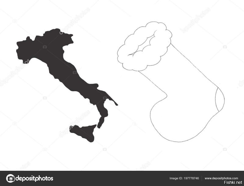 Ура, товарищи! Италия перестала быть похожей на сапог и всё больше приобретает форму соплеменного валенка!