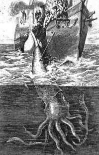 Иллюстрация из зачитанной в детстве до дыр книге "По морям вокруг Земли".
