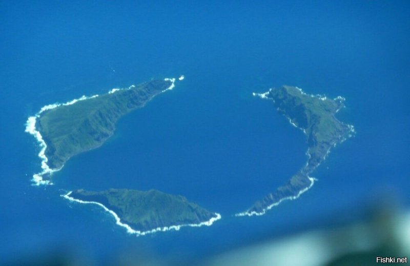 Острова Мауг. Марианские острова. Сами острова и структура их дна.