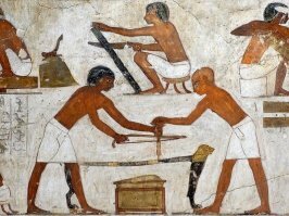 Какая вибрация? Медная пила и песок....