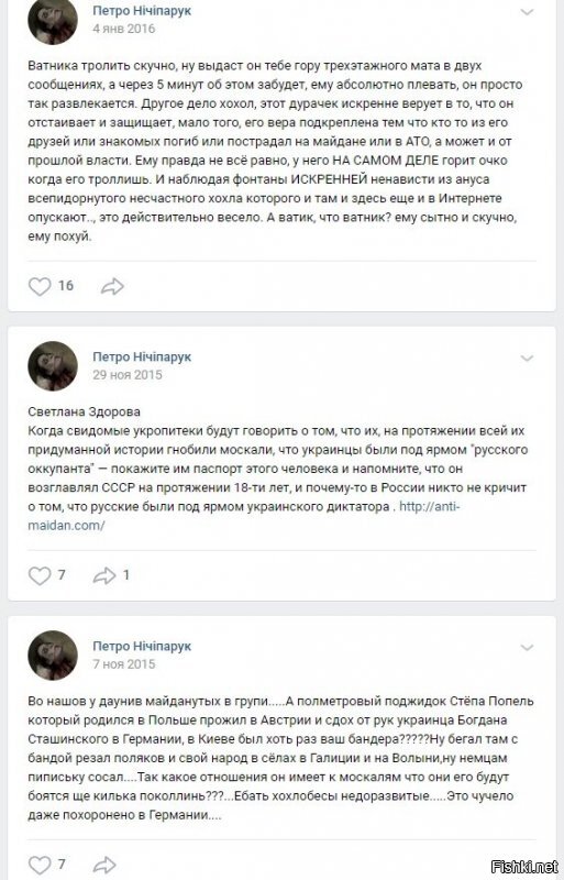Политические комментарии из инета