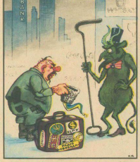 Карикатуры из советского журнала "Крокодил", сатира которых сегодня как никогда актуальна