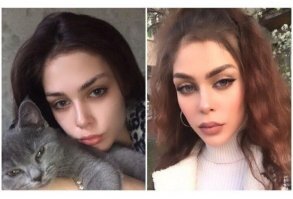 Вот эти без макияжа лучше выглядят.