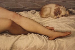 Нынче это папильон или фален, в средние века их часто помещали на картины. 
У меня дома такой песдюк живет)))