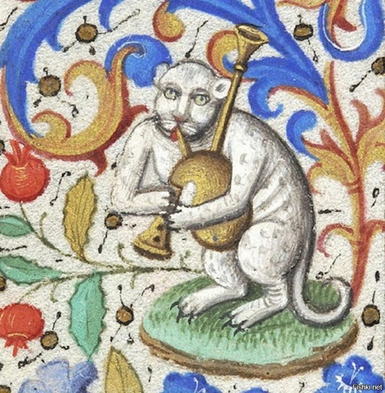 Да ладно... А, например, котов средневековые художники тоже никогда не видели и рисовали по описаниям?