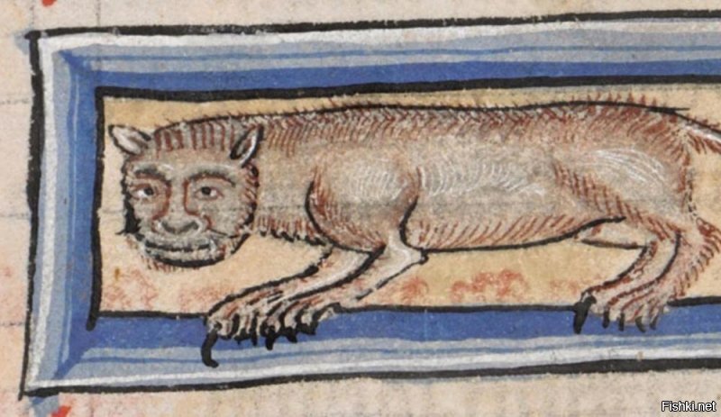Да ладно... А, например, котов средневековые художники тоже никогда не видели и рисовали по описаниям?