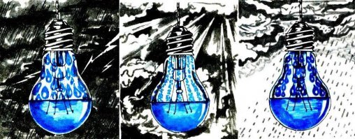 В детстве мне брат старший подарил совершенно замечательную книгу по прогнозированию погоды в домашних условиях. Был там мануал как сделать барометр из лампочки, я сделал-реально работало)) Туристам-походникам, скаутам и прочим пионерам настоятельно рекомендуется к прочтению.