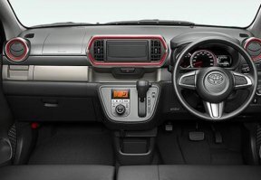 Специально для дам? Дизайн типа женский?
Специально для дам это не просто тупо розовый. Просто тупо розовый и детали дизайна называть автомобилем для женщин - это просто тупо сексизм. Дизайнер если и был женоподобный то это и всё.
Вообще ничего специального для женщин не вижу, на педалях вместо того чтобы углубление для каблучков в полу сделать, так на оборот - подушечки.