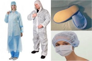 Но бесценные его возможности   делать материал устойчивым к излучению ультрафиолетовых лучей и антистатикам необходимого цвета   не могли обойти медицину. Спанбонд позволил делать изделия антиаллергенными, не токсичными, с возможностью их стерильной обработки. Именно потому из него изготавливают одноразовую одежду для медиков. Прежде всего это одноразовые комплекты для операций, защитные маски и респираторы.
Источник: