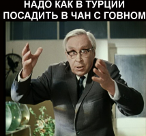 Надо как в Турции... А потом еще лет на 10 в зиндан.
