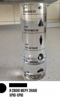 Уточнение - мера "хрю-хрю" это когда до свинского уровня дважды?