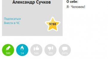 Ая думаю давай ка гляну кто тут такой "эксперт" - "интересного". Хамит не впервой и всё считает своё мнение идеальным. Но если Вы специалист по -  "интересные", почему из Ваших  380 постов лишь 14 вышли в горячее... т.е. 3,6 процента ваших мыслей интересна людям на сайте...?