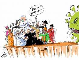 РПЦ VS коронавирус. Счет пока в пользу пандемии