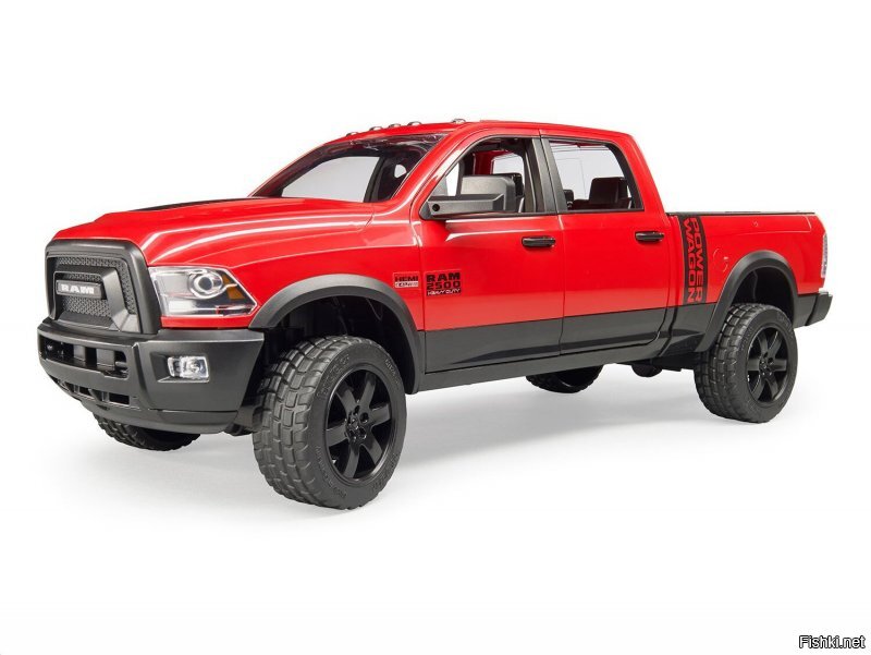 Пфф!)) Я захотел машинку на радиоуправлении - я сделал! :) Ну почти, осталось дождаться "люстру" на крышу и можно всё собирать. Отпуск идёт нормально :)
P.S. Если вдруг кто захочет такой пикап для своего ребятёнка - это Dodge Ram 2500 фирмы Bruder. Оригинал на первой фотографии, он просто катается, мосты подвешены на пружинах, передние колёса поворачиваются. Все двери и задний борт кузова открываются.