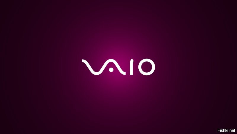 ВОЛНА и ВКЛ/ВЫКЛ логотипчик от Sony Vaio