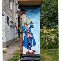 В Петербурге преображают скучные электрические щиты