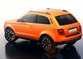 Чешская газета показала свой концепт "Нивы" нового поколения